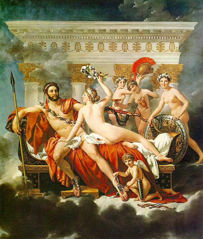  Mars Disarmed by Venus and the Three Graces